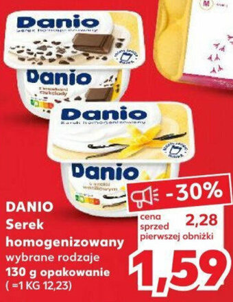 Kaufland DANIO Serek homogenizowany 130 g oferta