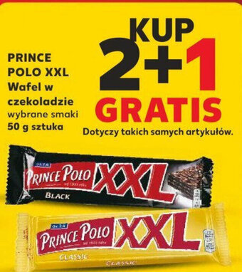 Kaufland PRINCE POLO XXL Wafel w czekoladzie 50g oferta