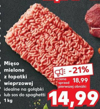 Kaufland Mięso mielone z łopatki wieprzowej 1 kg oferta