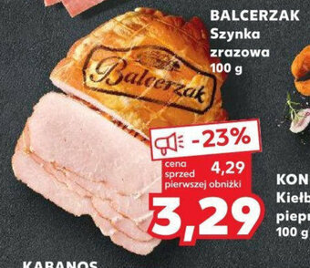 Kaufland BALCERZAK Szynka zrazowa 100 g oferta