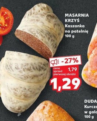 Kaufland MASARNIA KRZYŚ Kaszanka na patelnię 100 g oferta