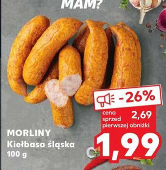 Kaufland MORLINY Kiełbasa śląska 100 g oferta