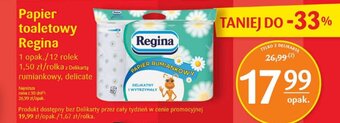 Delikatesy Centrum Regina Papier toaletowy 12 rolek oferta