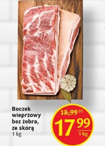 Delikatesy Centrum Boczek wieprzowy 1 kg oferta