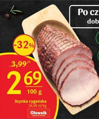Delikatesy Centrum Olewnik Szynka cygańska 100g oferta