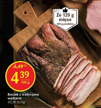 Delikatesy Centrum Szlachecka Wędzarnia Boczek 100g oferta
