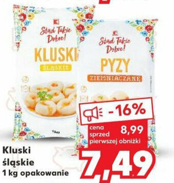 Kaufland Kluski śląskie 1 kg oferta