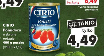 Kaufland CIRIO Pomidory 400 g oferta