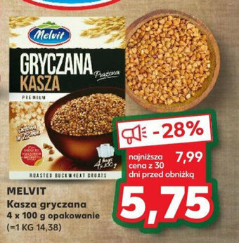 Kaufland MELVIT Kasza gryczana 4 x 100 g oferta