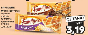Kaufland FAMILIJNE Wafle gofrowe 130/140 g oferta