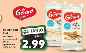 Kaufland DR GERARD Rurki waflowe 144 g oferta