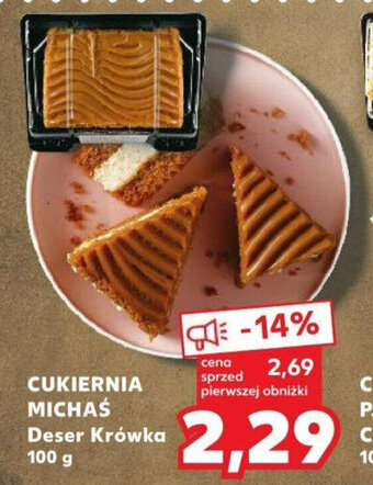 Kaufland CUKIERNIA MICHAŚ Deser Krówka 100 g oferta