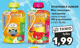 Kaufland VITAMINKA JUNIOR Mus owocowo-warzywny 100 g oferta