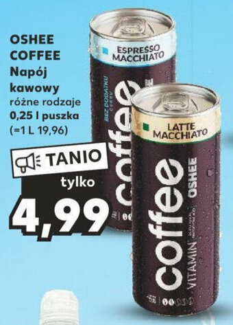 Kaufland OSHEE COFFEE Napój kawowy 0,25 l oferta