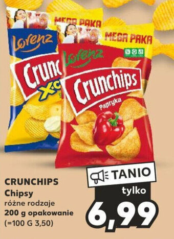 Kaufland CRUNCHIPS Chipsy 200 g oferta