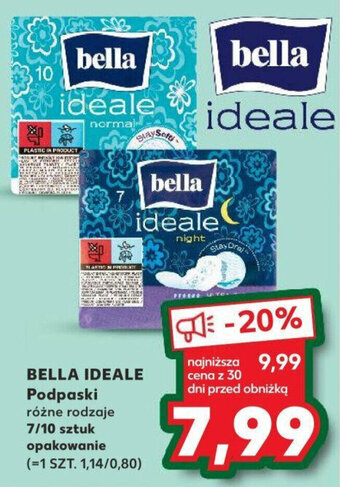 Kaufland BELLA IDEALE Podpaski oferta