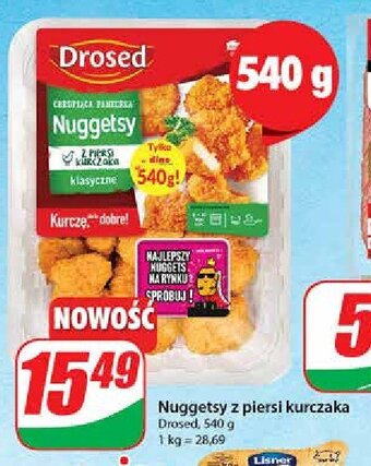 Dino Nuggetsy z piersi kurczaka klasyczne oferta