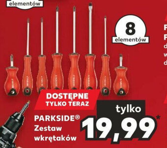 Kaufland PARKSIDE Zestaw wkrętaków oferta