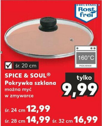 Kaufland SPICE & SOUL Pokrywka szklana oferta