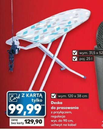 Kaufland Deska do prasowania oferta