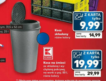 Kaufland Kosz na śmieci oferta