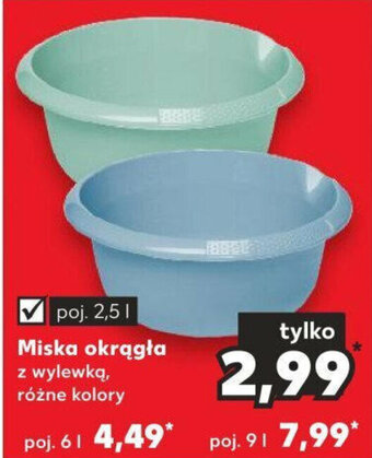 Kaufland Miska okrągła oferta