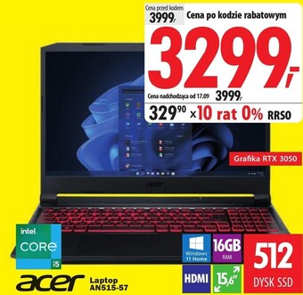 Media Expert Laptop acer oferta