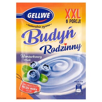 Dino Gellwe budyń rodzinny smak borówkowy 64 g oferta