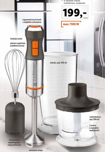 Lidl Blender ręczny zelmer oferta