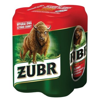 Hitpol Żubr piwo jasne 2 l (4 x 0,5 l) oferta