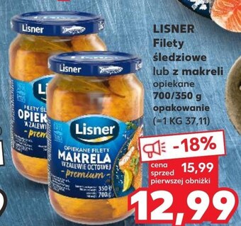 Kaufland Filety śledziowe lisner oferta