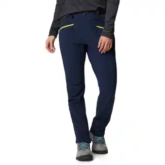 Decathlon Spodnie męskie columbia peak pursuit softshell oferta