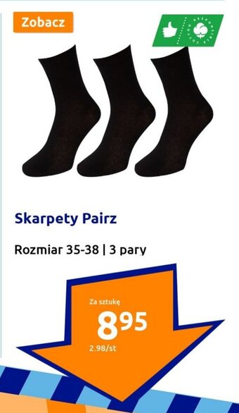 Action Skarpety Pairz 3 pary oferta