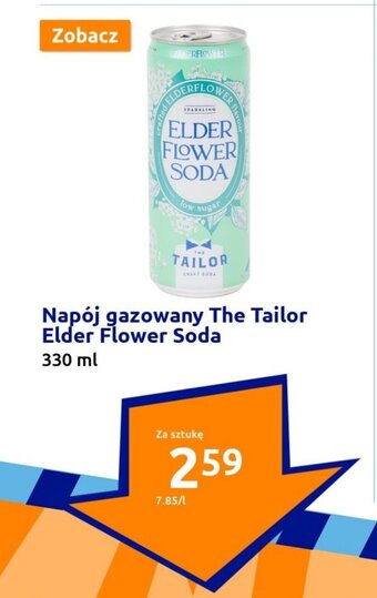 Napój gazowany The Tailor Elder Flower Soda 330ml