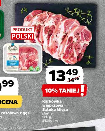 Netto Karkówka wieprzowa sztuka mięsa oferta