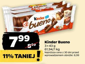 Netto Kinder bueno oferta