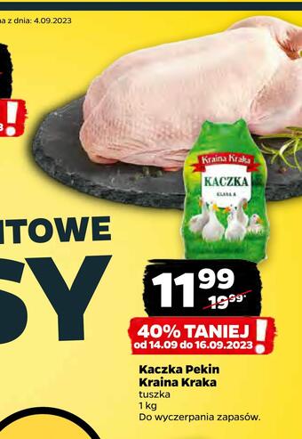 Netto Kaczka pekin kraina kraka oferta