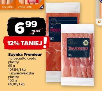 Netto Szynka Premieur 65g oferta