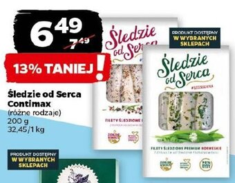 Netto Śledzie od Serca Contimax 200g oferta