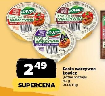 Netto Pasta warzywna Łowicz 80 g oferta