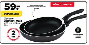 Netto Zestaw patelni maja 20 + 24 cm oferta