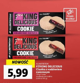 Lidl Ciastka malinowe oferta