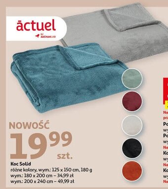 Auchan Koc solid 180 x 200 cm oferta