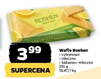 Netto Wafle Roshen 216 g oferta