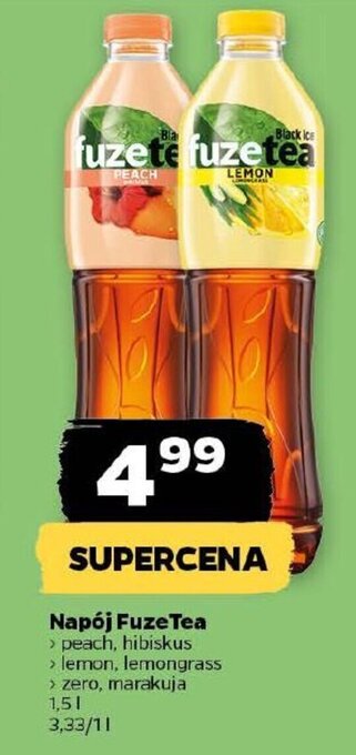 Netto Napój FuzeTea 1,5 l oferta