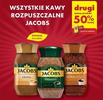 Biedronka WSZYSTKIE KAWY ROZPUSZCZALNE JACOBS oferta