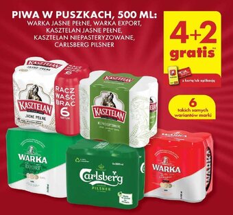 Biedronka PIWA W PUSZKACH, 500 ML oferta