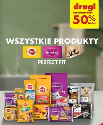 Biedronka WSZYSTKIE PRODUKTY PEDIGREE, WHISKAS, SHEBA oferta