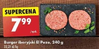 Biedronka Burger iberyjski El Pozo, 240 g oferta