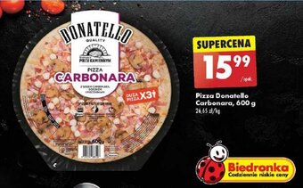 Biedronka Pizza Donatello Carbonara, 600 g oferta